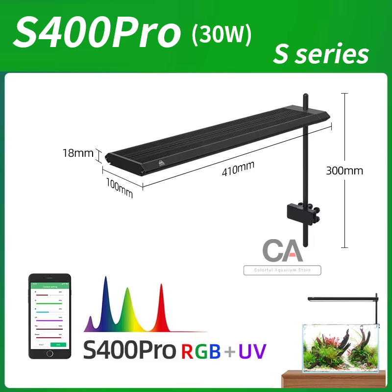 Live Plant Aquarium - Lampes d'aquarium WEEK AQUA S Series