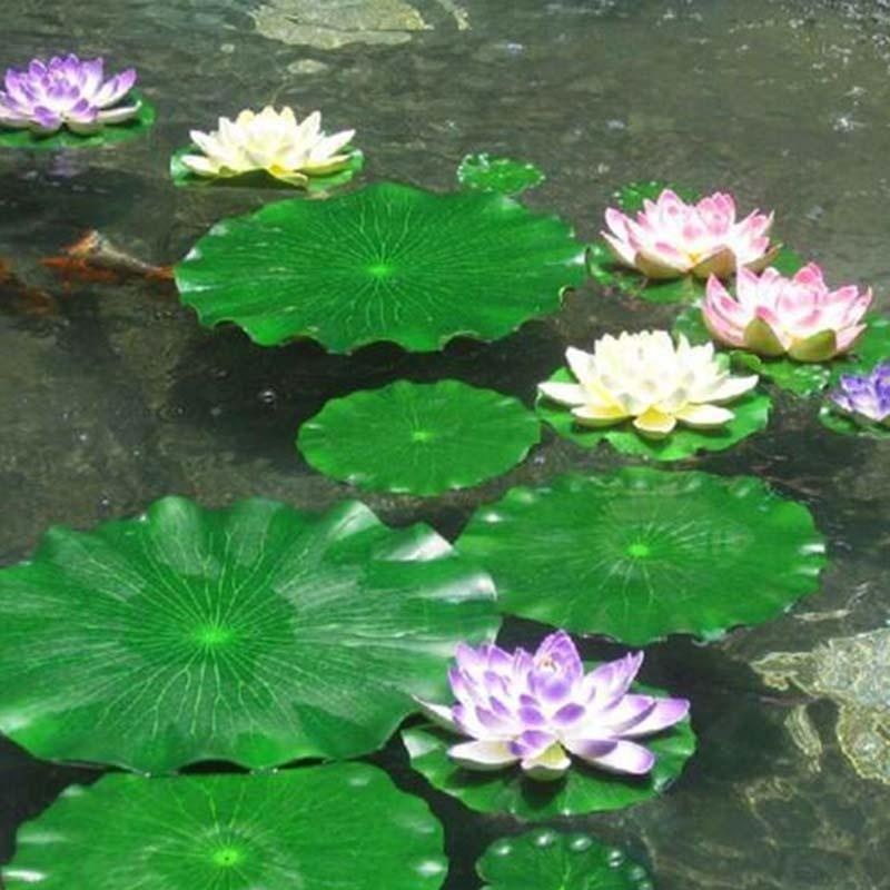 Aquarium Moss - Nouvelles feuilles de lotus artificielles 2026