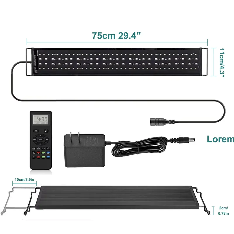 Live Plant Aquarium - Lumière LED professionnelle pour aquarium SIROKA