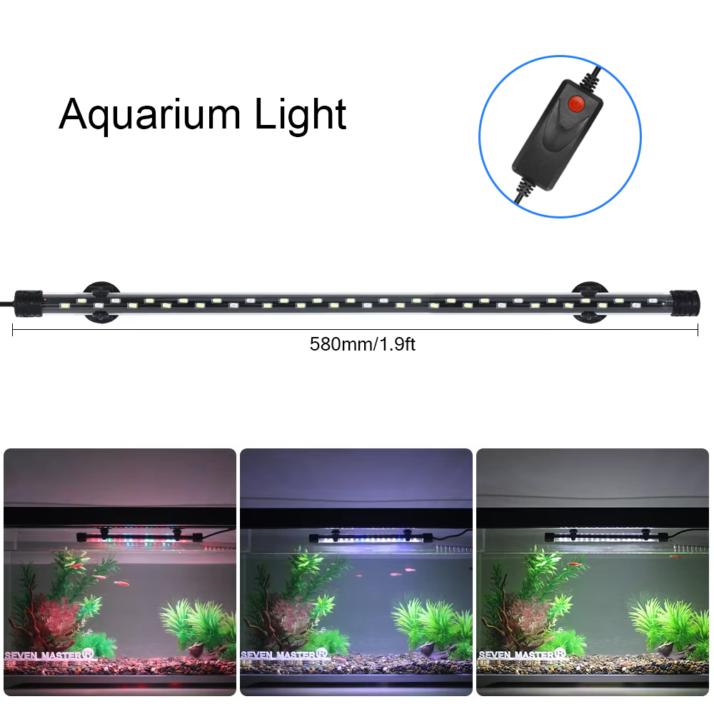 Aquarium Plant Light - Lampe LED imperméable pour la croissance