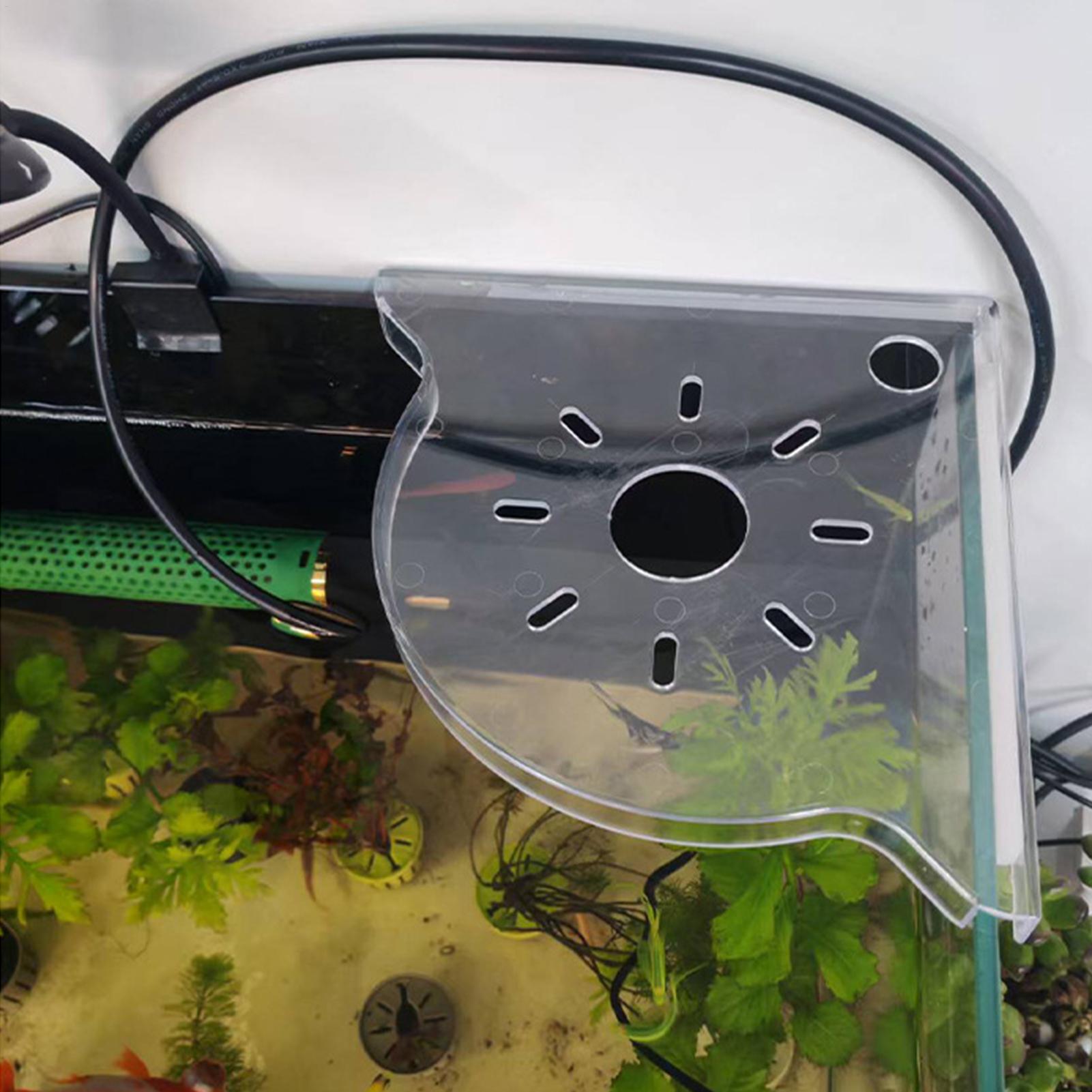 Aquarium Plants Live - Support d'angle triangulaire pour aquarium, support