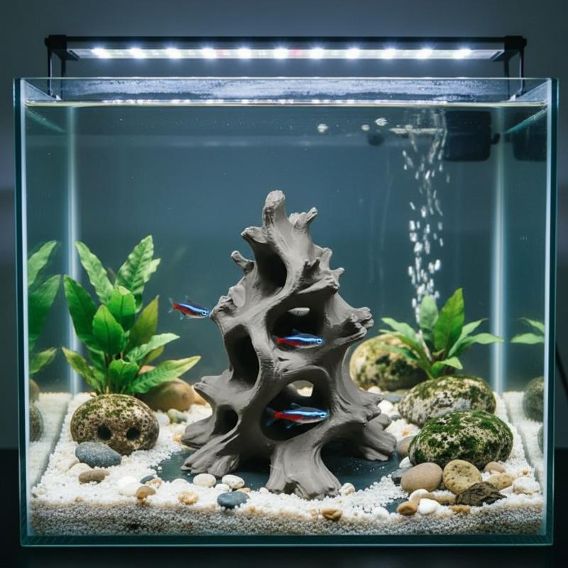 Grotte cachée multi-trous en b - Aquarium Driftwood avis et prix
