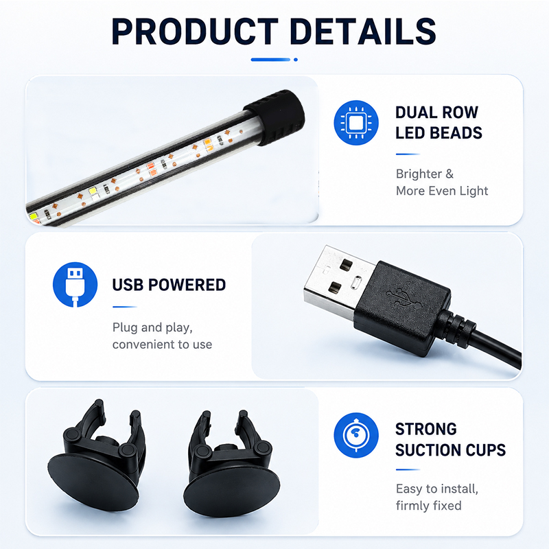 Bande lumineuse LED pour aquar - Aquarium Plant Light avis et prix