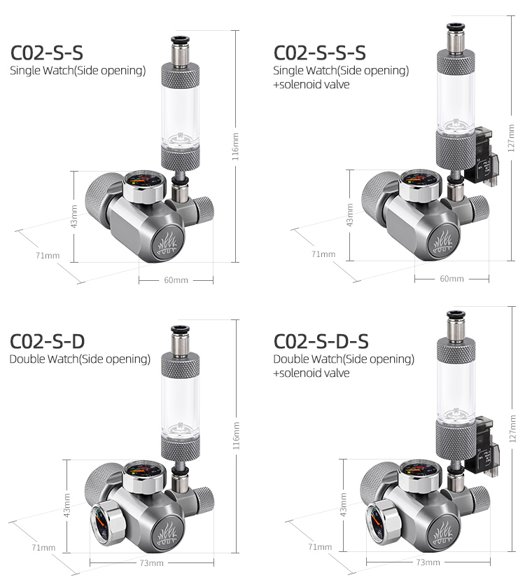 Régulateurs de Gaz Co2 pour Aq - Aquarium Liquid Carbon avis et prix