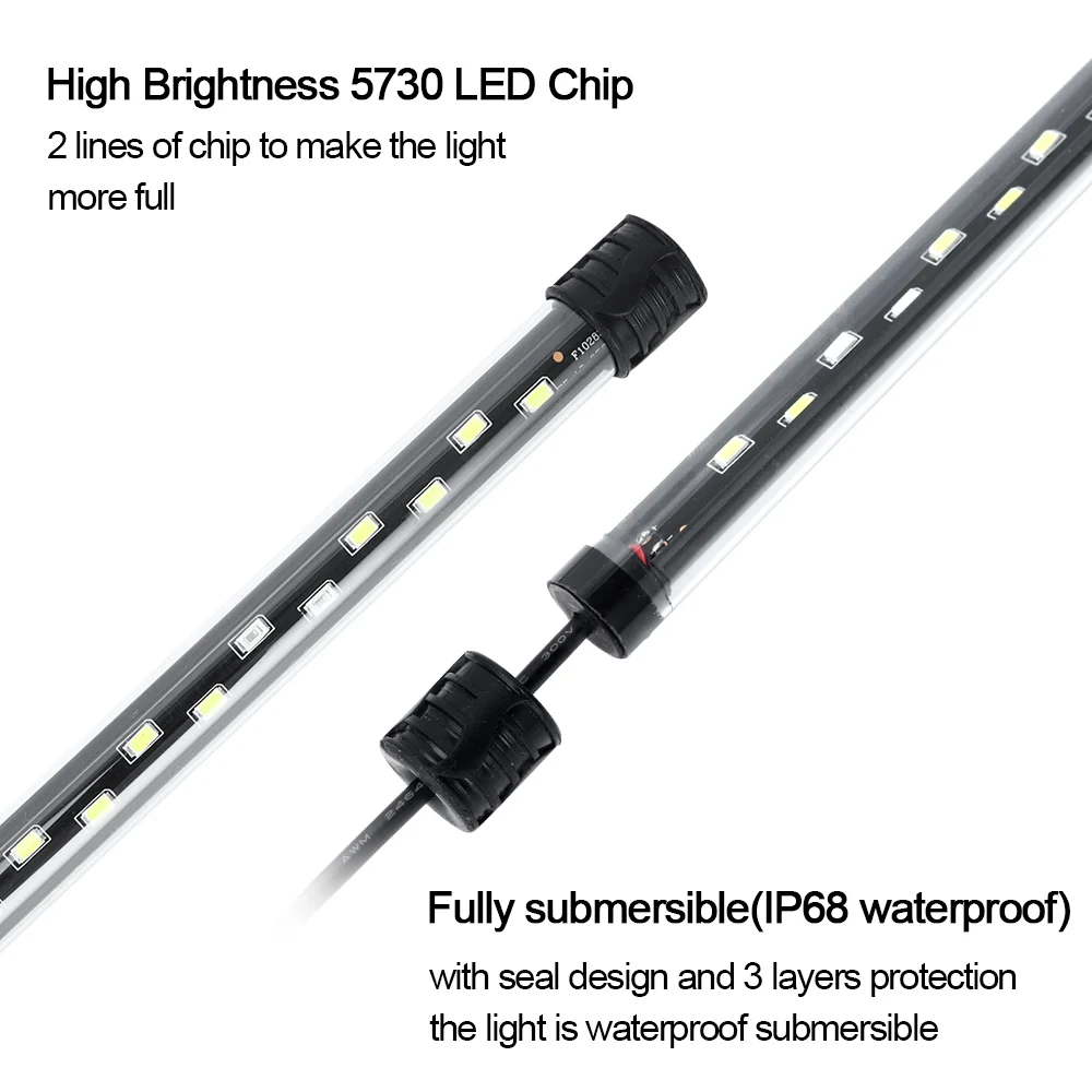 Lampe LED imperméable pour la  - Aquarium Plant Light avis et prix