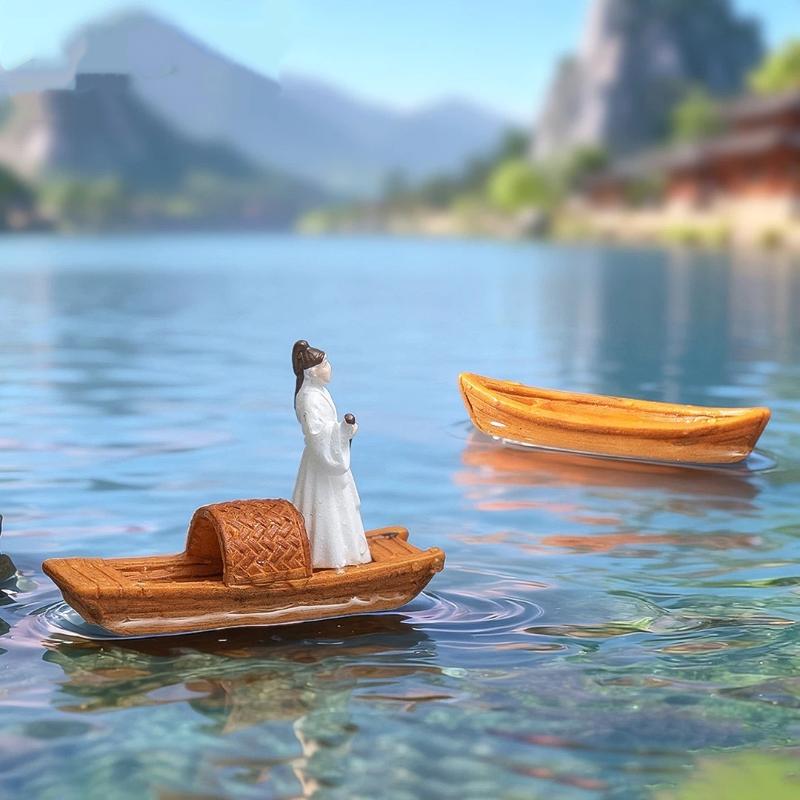 Modèle de bateau miniature flo - Aquarium Moss avis et prix