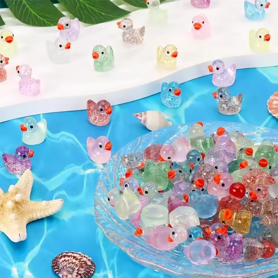 Mini-canard en résine avec pai - Plant Aquarium Pot avis et prix