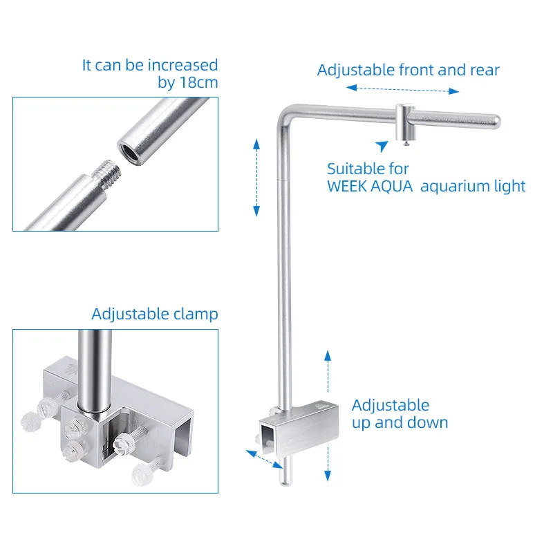 Semaine Aqua support de lumièr - Aquarium Plant Holder avis et prix